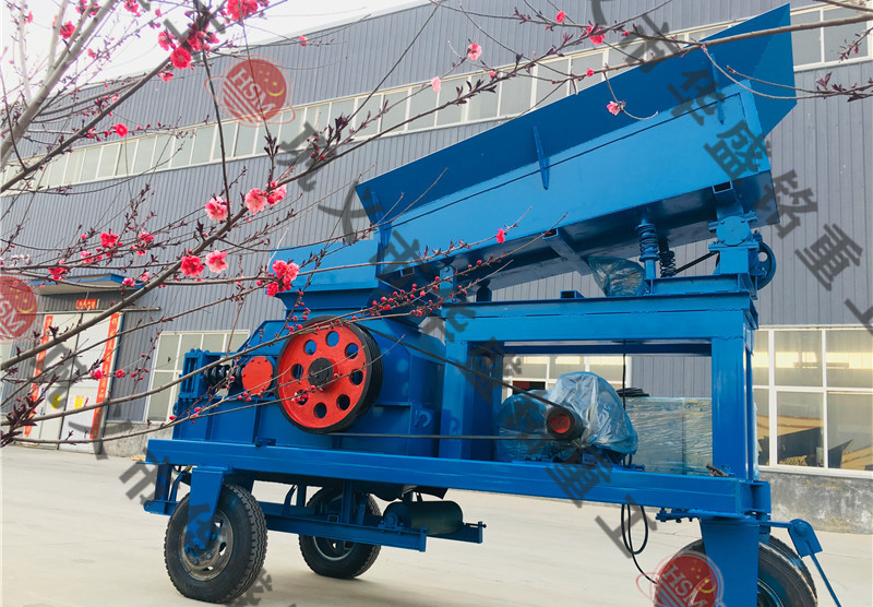 移動對輥制砂機 移動對輥制砂機