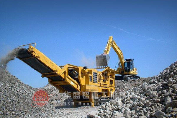 履帶式移動制砂機