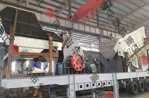 雙級錘式移動破碎站