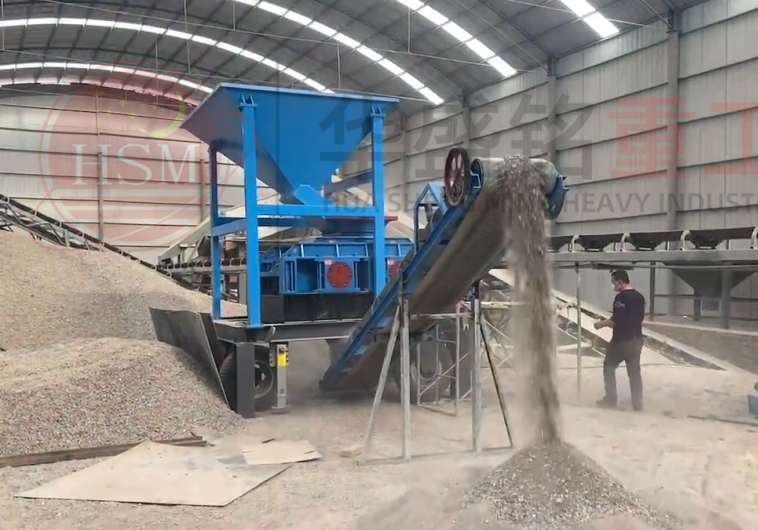 移動制砂一體機